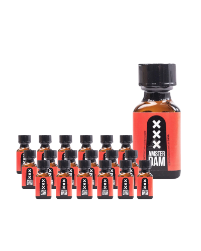 Amsterdam XXX Red Label 24ml - Box 18 Bottles