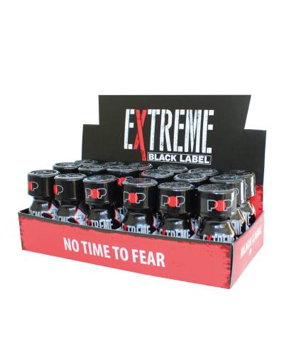 extreme black label 10ml box